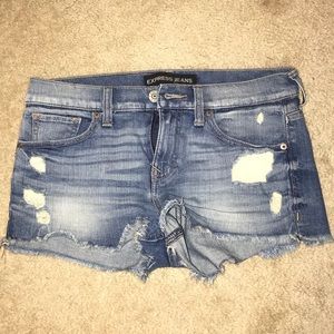 EXPRESS Jean Shorts; Size 2; GREAT condition!!